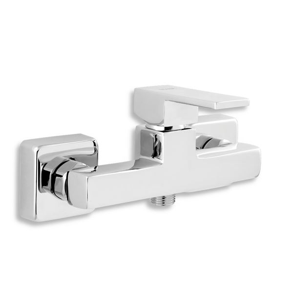 Sprchová baterie Titania Cube 150 mm, chrom, nástěnná, bez příslušenství, Novaservis 98860/1,0