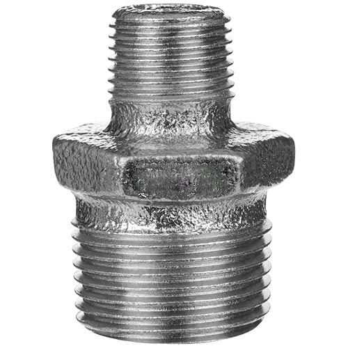 Pozinkovaná vsuvka MM 1/2" x 3/8", redukovaná, typ 245