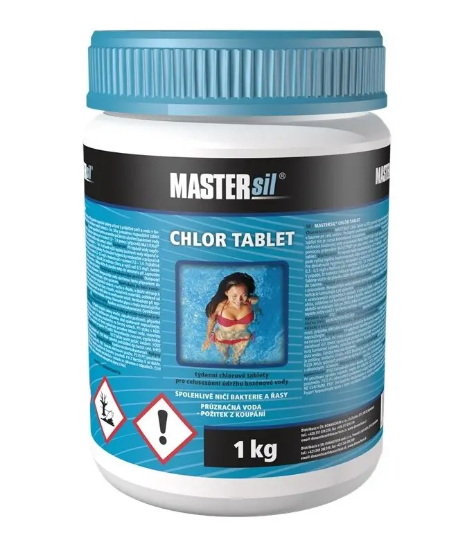 Bazény, chemie a příslušenství MASTERsil