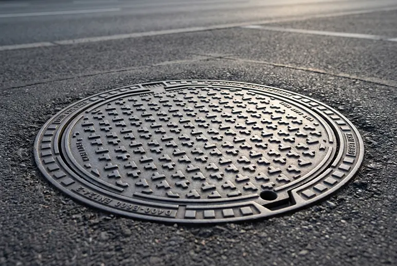 Instalace poklopu KASI v městské zástavbě